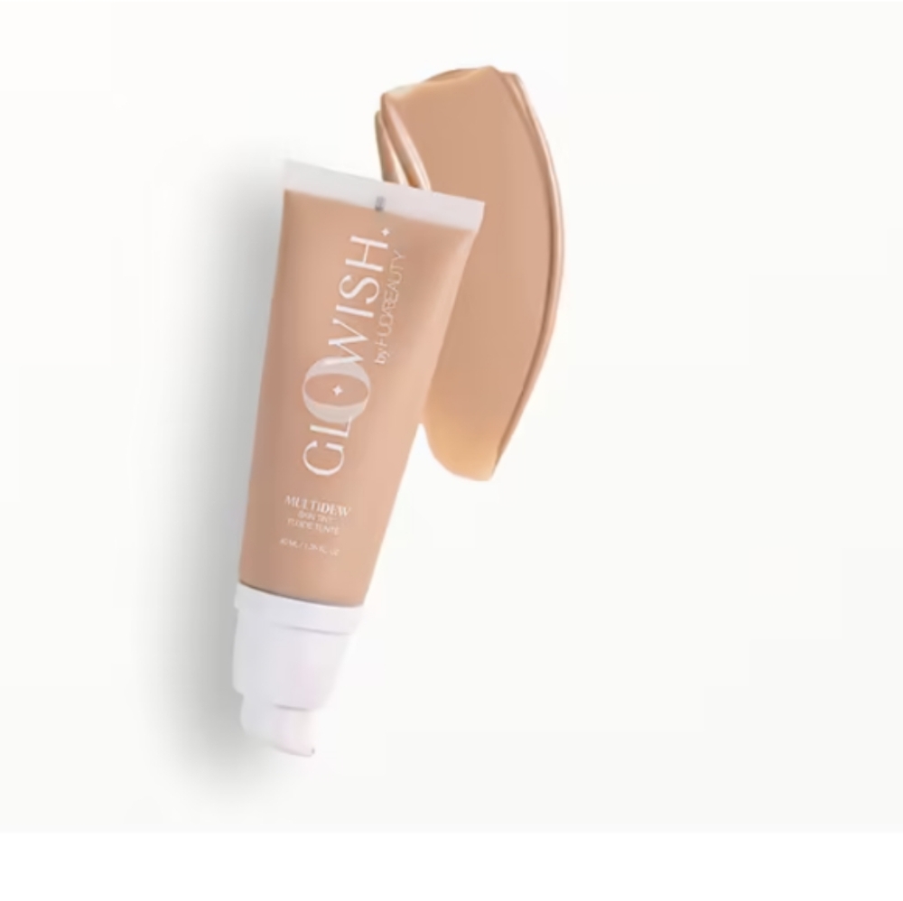 Glowish HUDA Beauty Multidew Vegan Skin Tint Foundation light 03